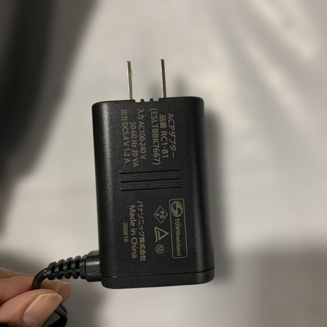 パナソニック ラムダッシュPRO 電気シェーバー 5枚刃黒 ES-NLV5X-K