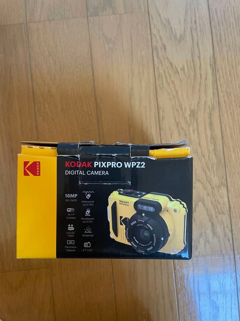 Kodak PIXPRO WPZ2防水デジタルカメラ Wi-Fi 16MP箱付き