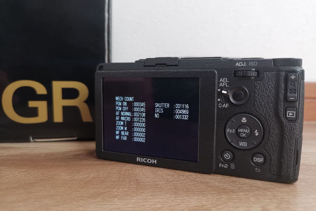 Ricoh GR II 美品 シャッター1116回