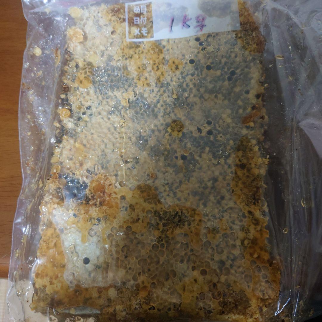 日本蜜蜂巣蜜　コムハニー　1000g