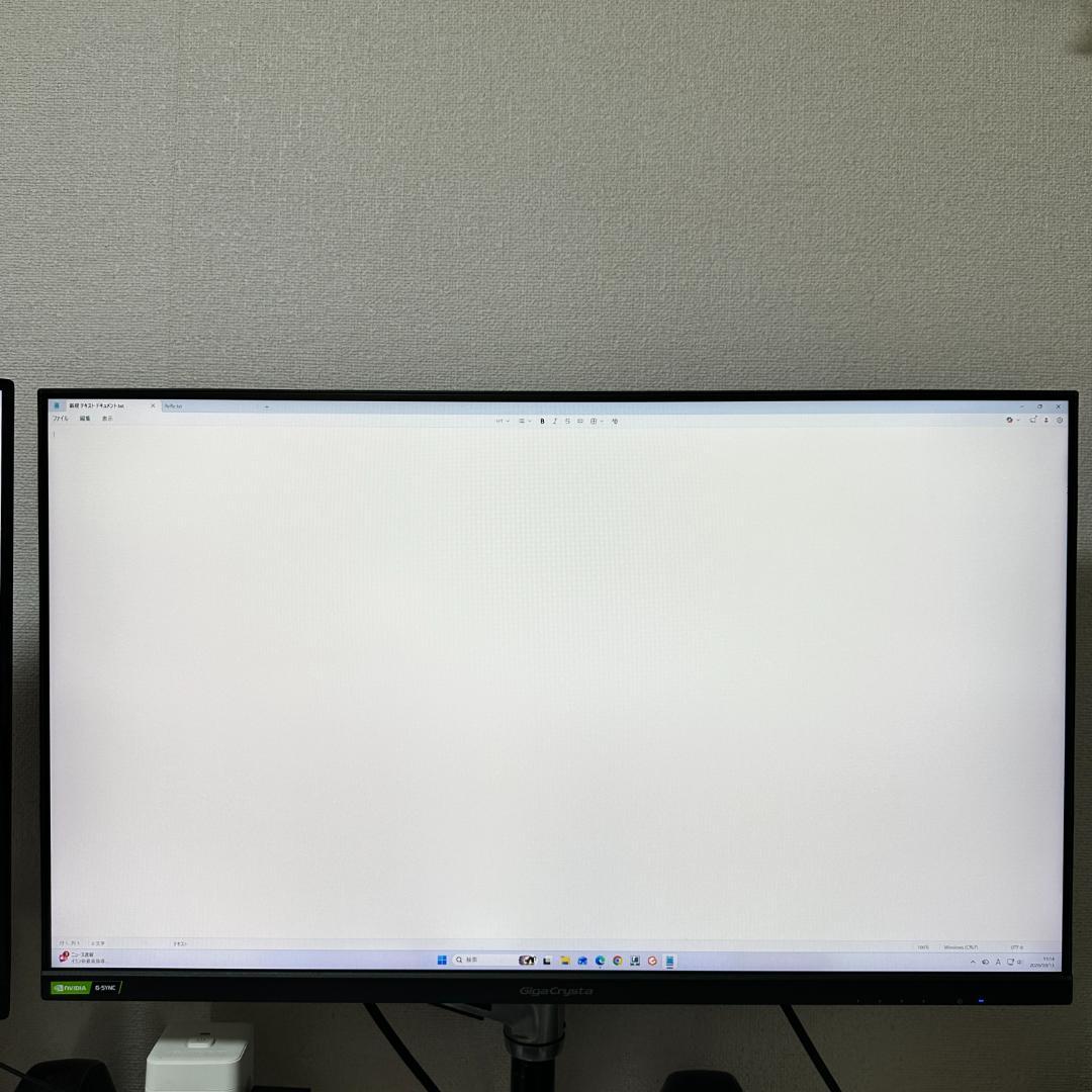 31.5インチ 165Hz WQHD ゲーミングモニター