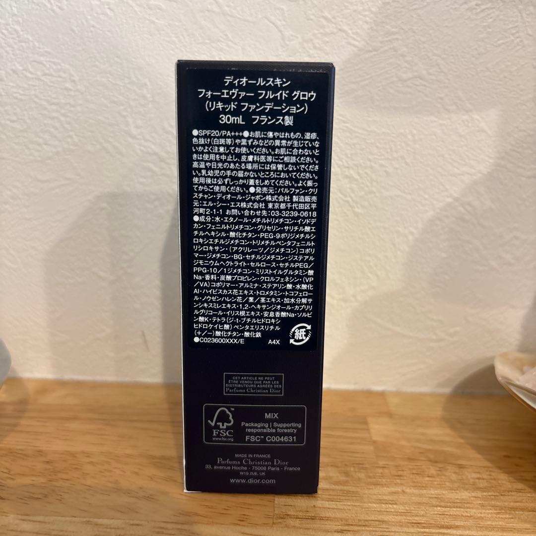 新品未使用DIOR FOREVER SKIN GLOW 1N 30ml
