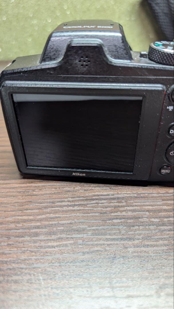 すぐ使えるセット Nikon B600 液晶無傷 カビなし 純正ケース＆SD付