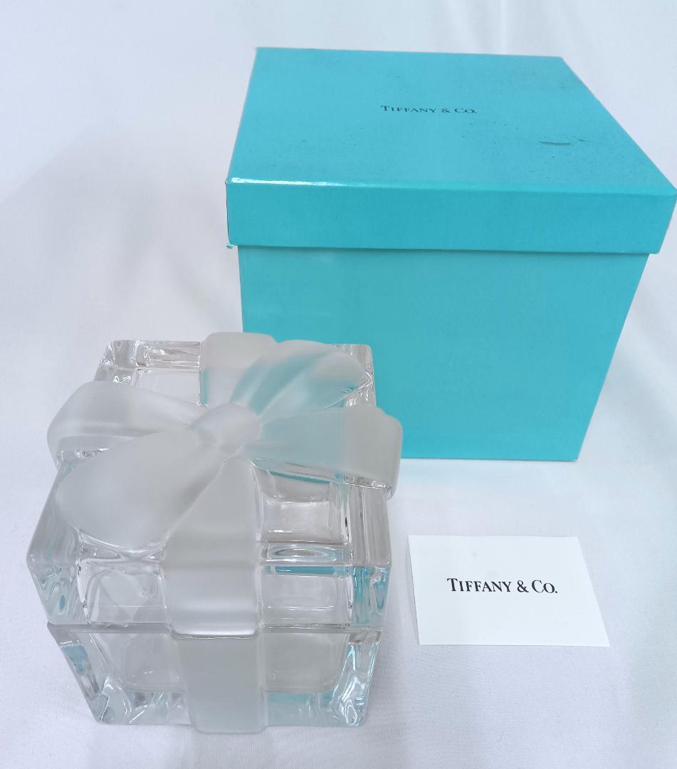 【Tiffany】ティファニー　クリスタル ボウ ボックス　　068