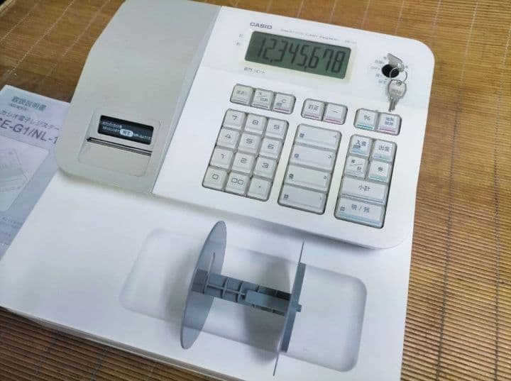 カシオレジスター　SE-G1/NL100　人気機種　送料無料　190000