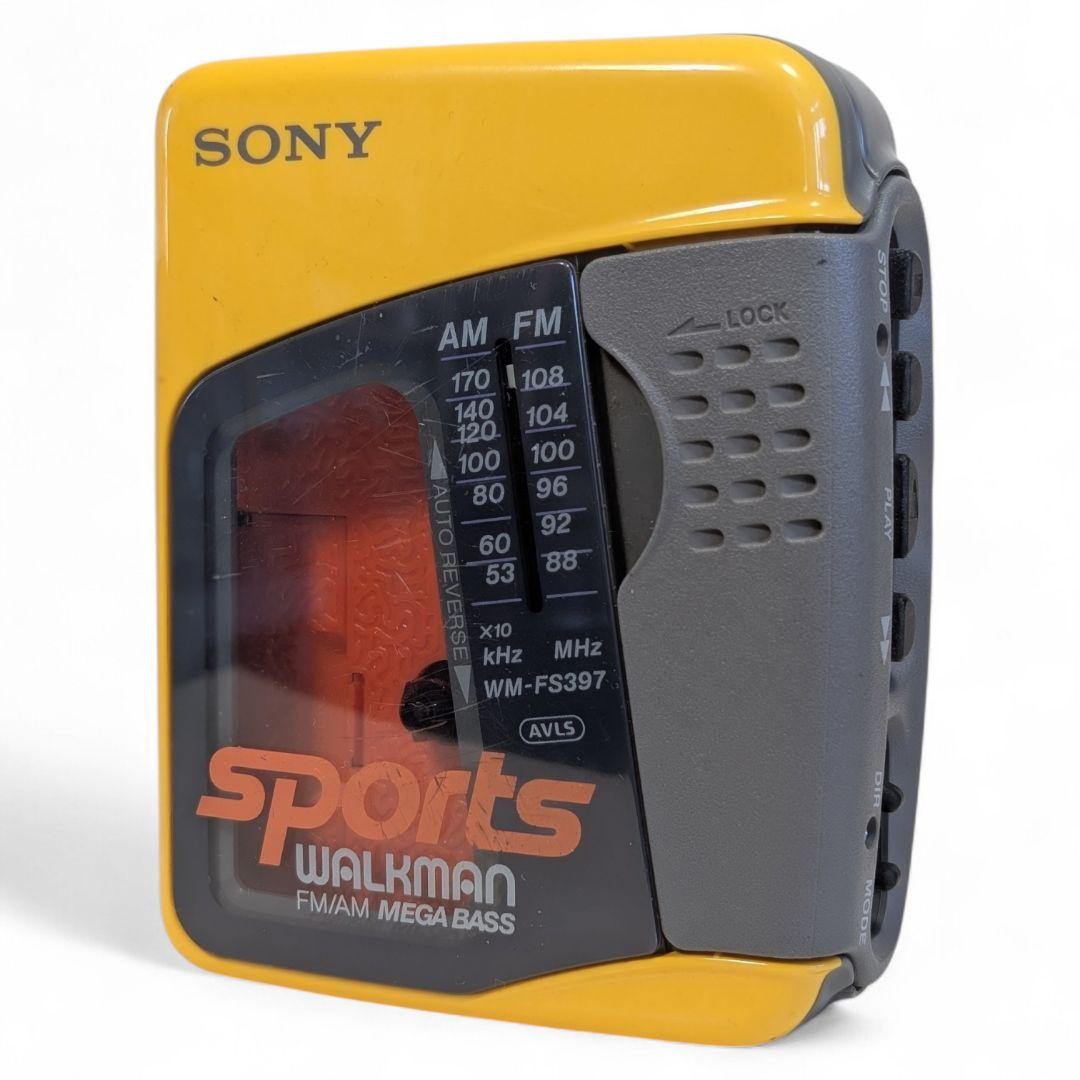 ソニースポーツウォークマン ラジオのみ SONY WM-FS397