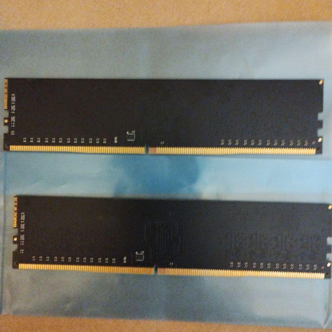 KLEVV DDR4 2666 PC4-21300 8GB x 2枚 16GB