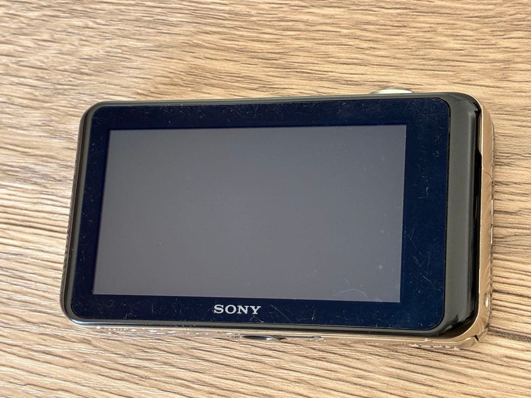 【箱付きSONY Cyber-shot DSC-WX30 ゴールド 16.2MP