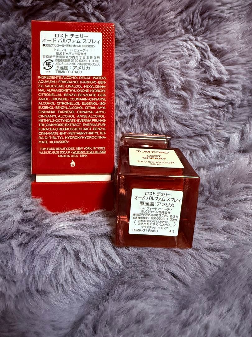 【昨日購入】TOM FORD LOST CHERRY オードパルファム 30ML