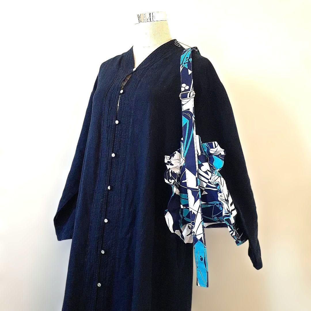 大相撲　朝乃山　反物　ショルダーバッグ　ハンドメイド