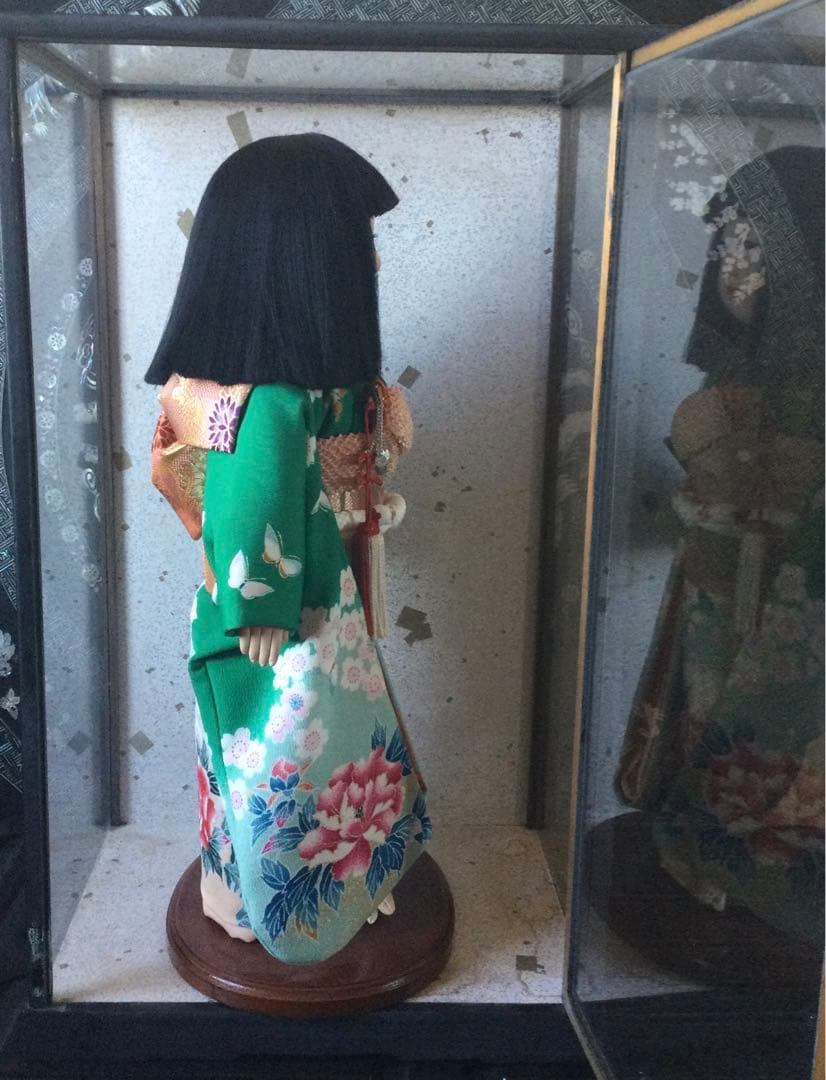 伝統工芸品　市松人形　人間国宝平田郷陽答礼人形写し　吉徳　認定書　ケース同梱も可