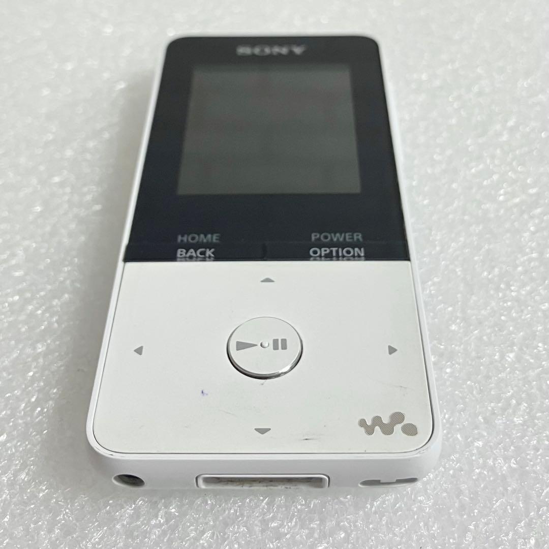 【状態良好】　SONY ウォークマン NW-S315 16GB しろ