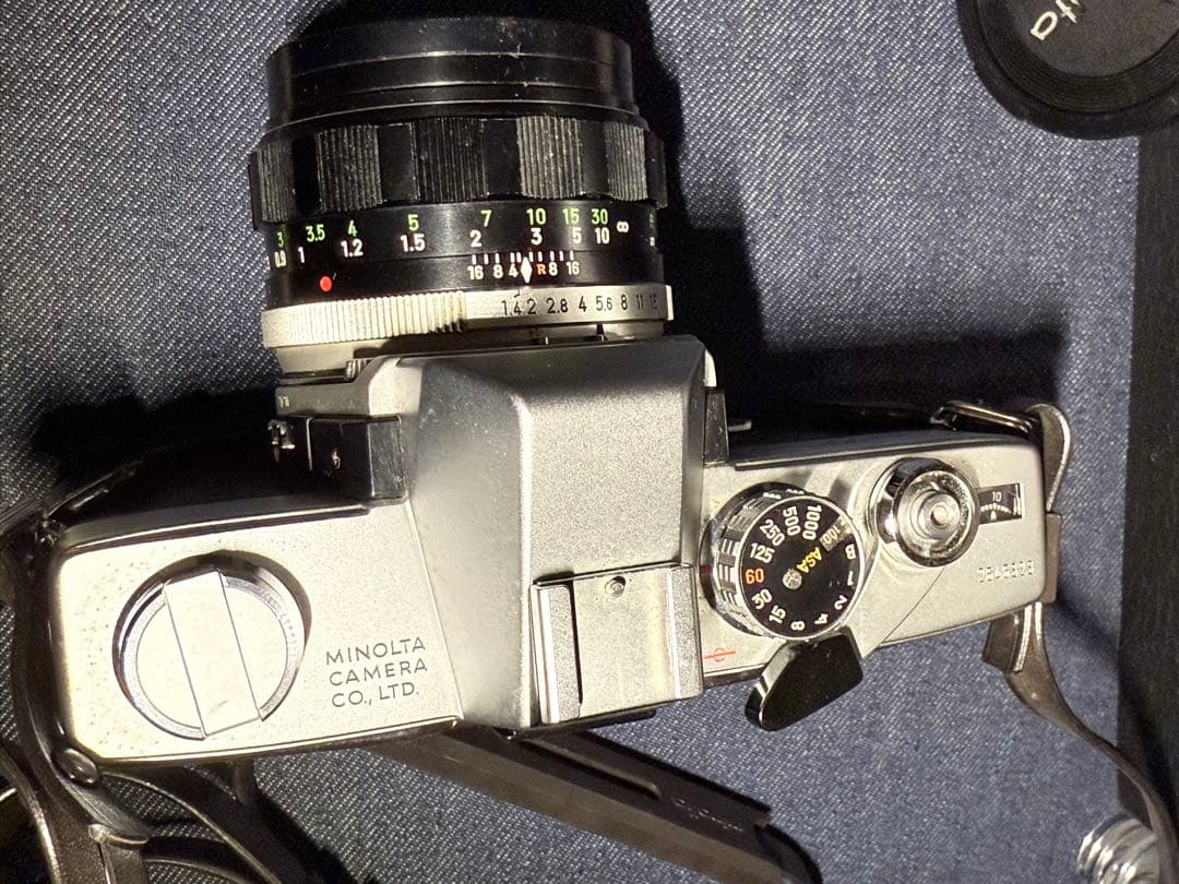 ミノルタ SRT101 & MC ROKKOR-PF 55mm