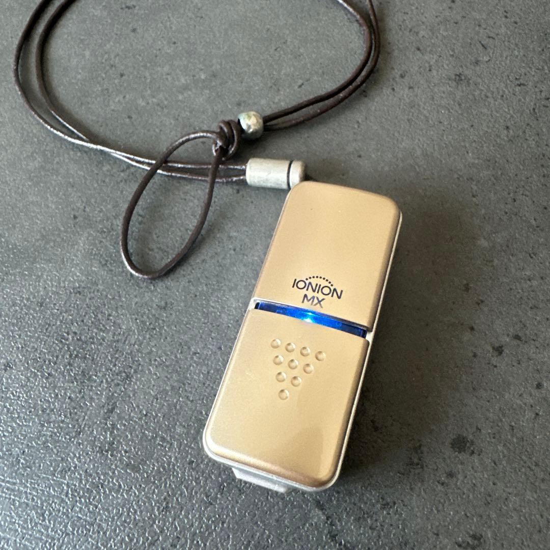 定価￥１９８００　IONION MX ゴールド ストラップ付き
