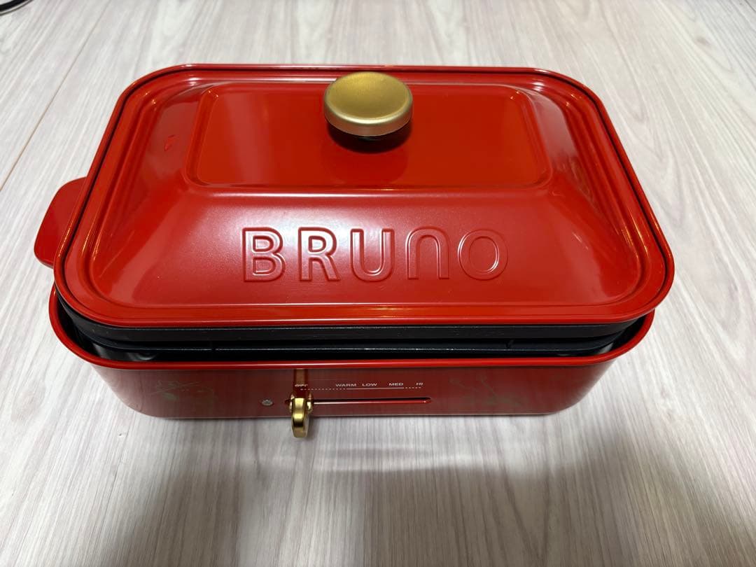 BRUNO コンパクトホットプレート スヌーピー BOE021 動作確認済