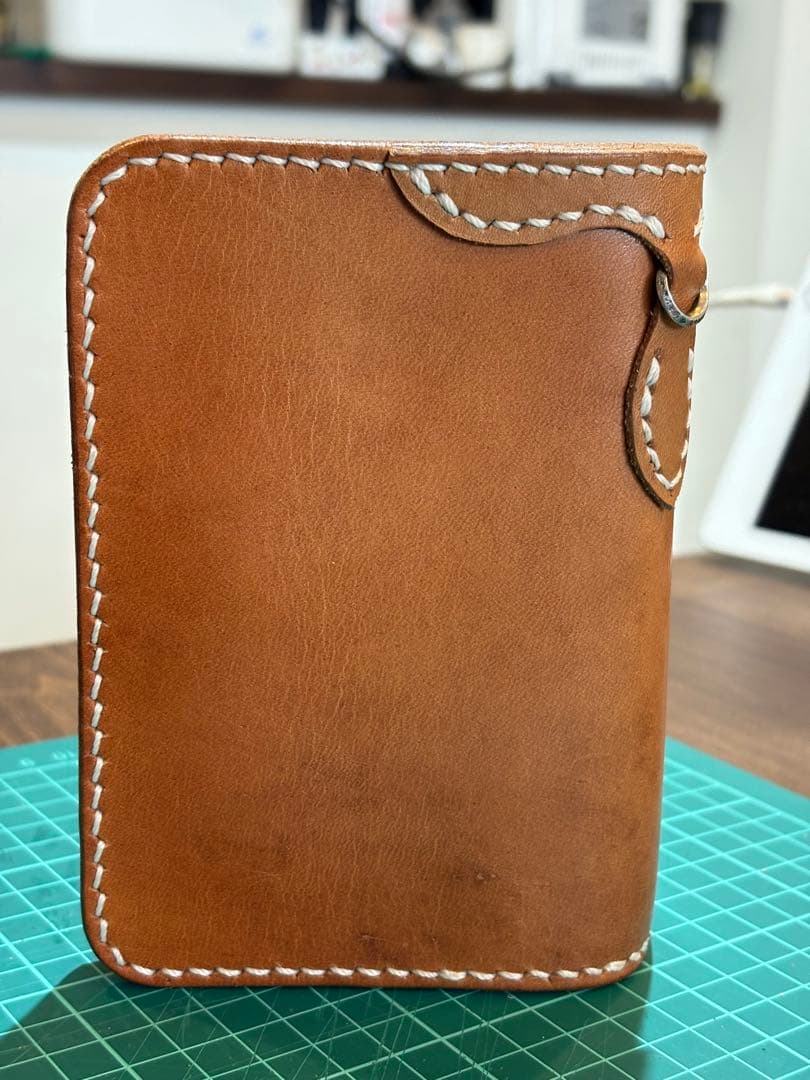 ミドルウォレット　ミディアムウォレット　ハンドメイド