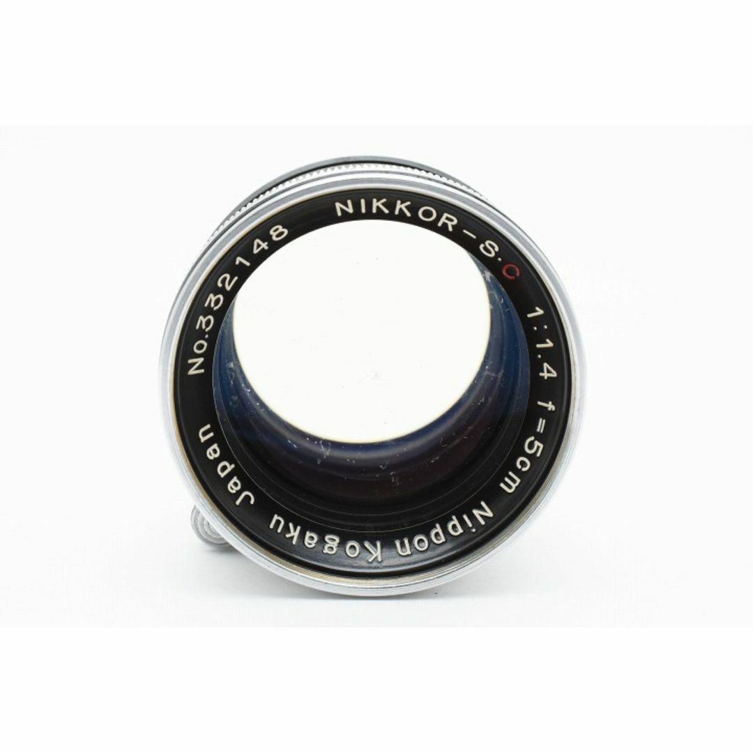 14667 ジャンク Nikon NIKKOR-S.C 5cm F1.4 ニコン