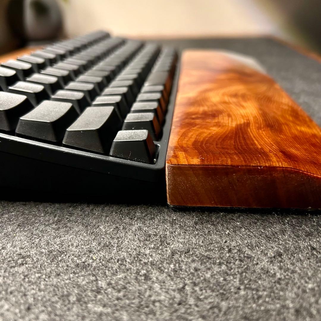 HHKB アームレスト パームレスト リストレスト 蓄光 木製 無垢材 おしゃれ