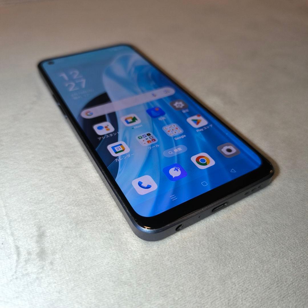 OPPO Reno7A 128GB au版 シムフリー ブラック