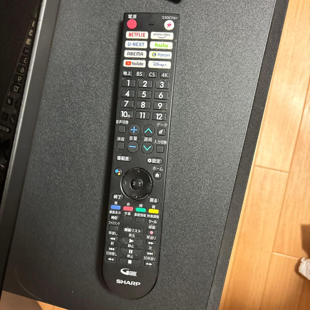 【美品】SHARP 4T-C55EN1 4Kテレビ 55型 2022年製