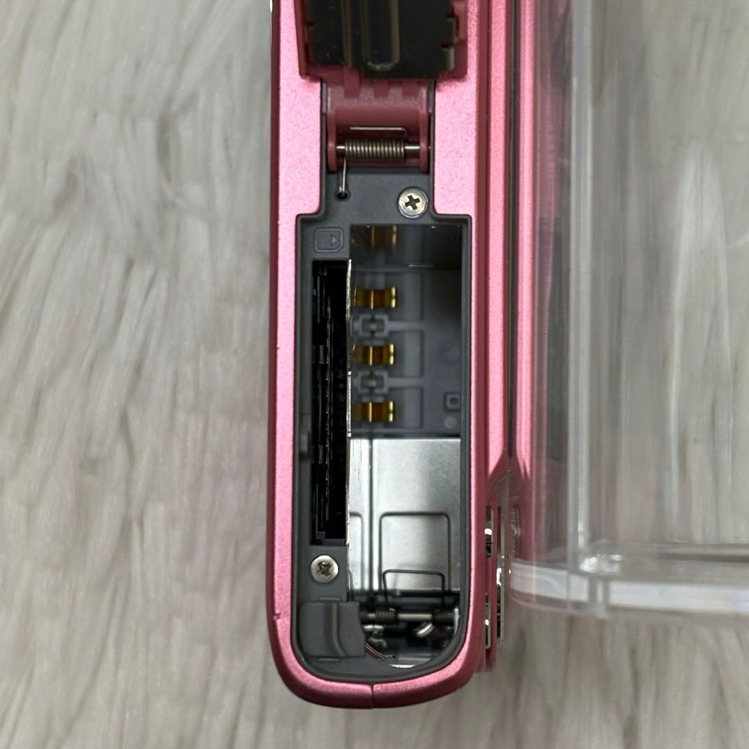 CASIO カメラ　エクシリム　EX-Z100 充電器　ピンク コンデジ　動作品