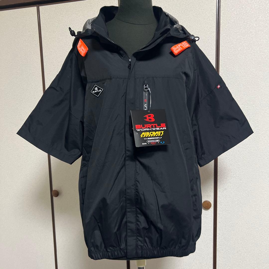 新品タグ付　AC2066 BURTLE バートル 空調服 ブラック Lサイズ　②