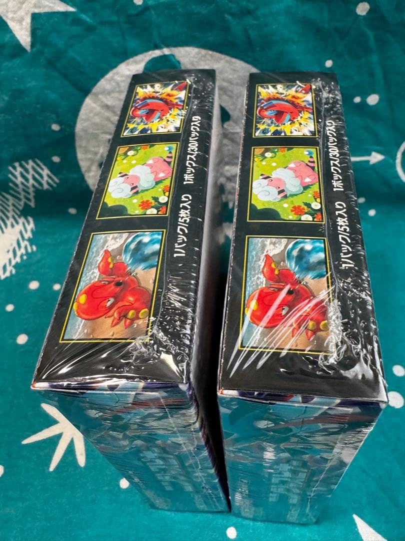 ポケモンカードゲーム ニンジャスピナー 2BOX 新品未開封シュリンク付き