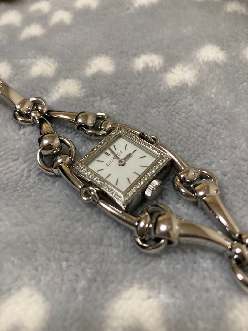 箱付き】GUCCI グッチ シニョーリア ダイヤベゼル