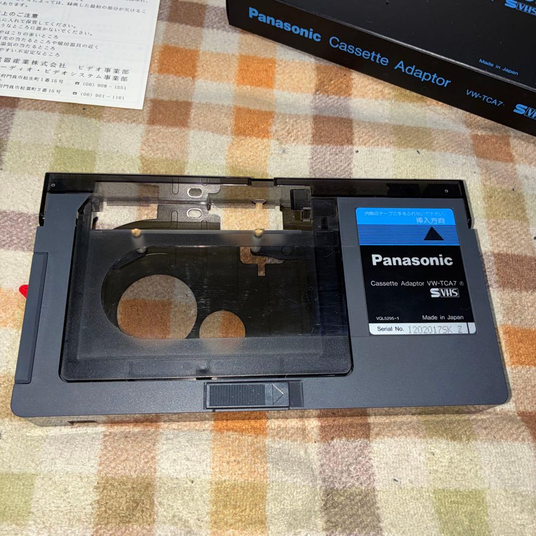 Panasonic カセットアダプター VHS-C用 VW-TCA7
