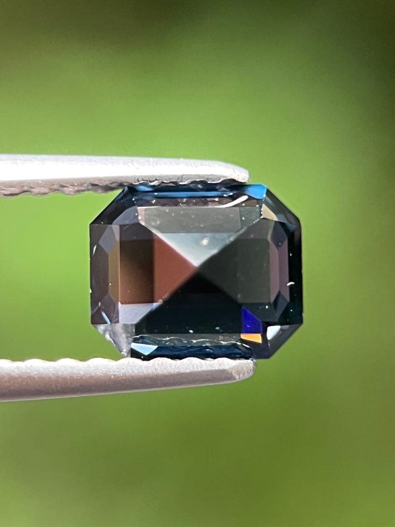 ブルースピネル1.09ctNatural blue Spinel 日本宝石ソー付