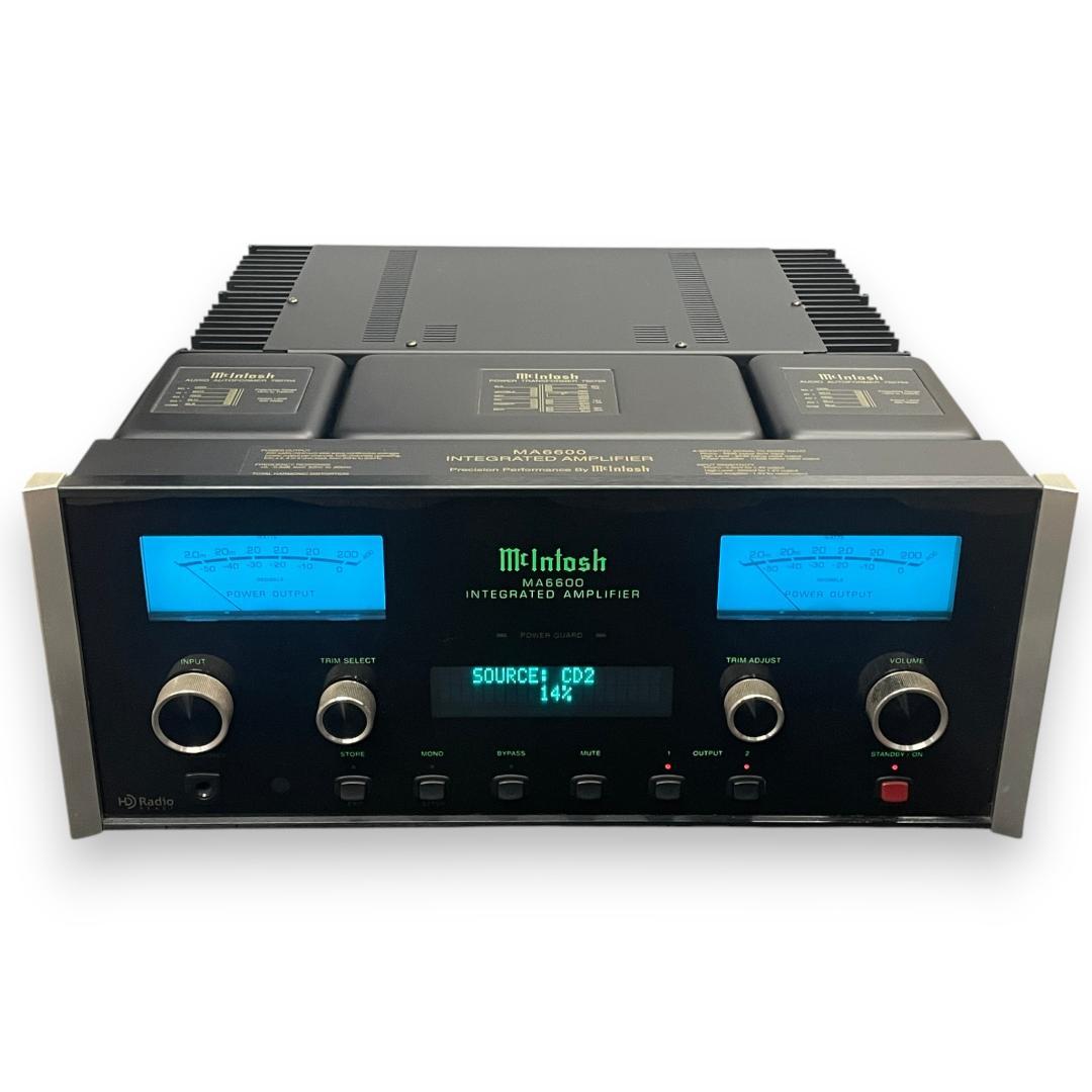 【美品】動作確認済/McIntosh MA6600プリメインアンプ,リモコン付