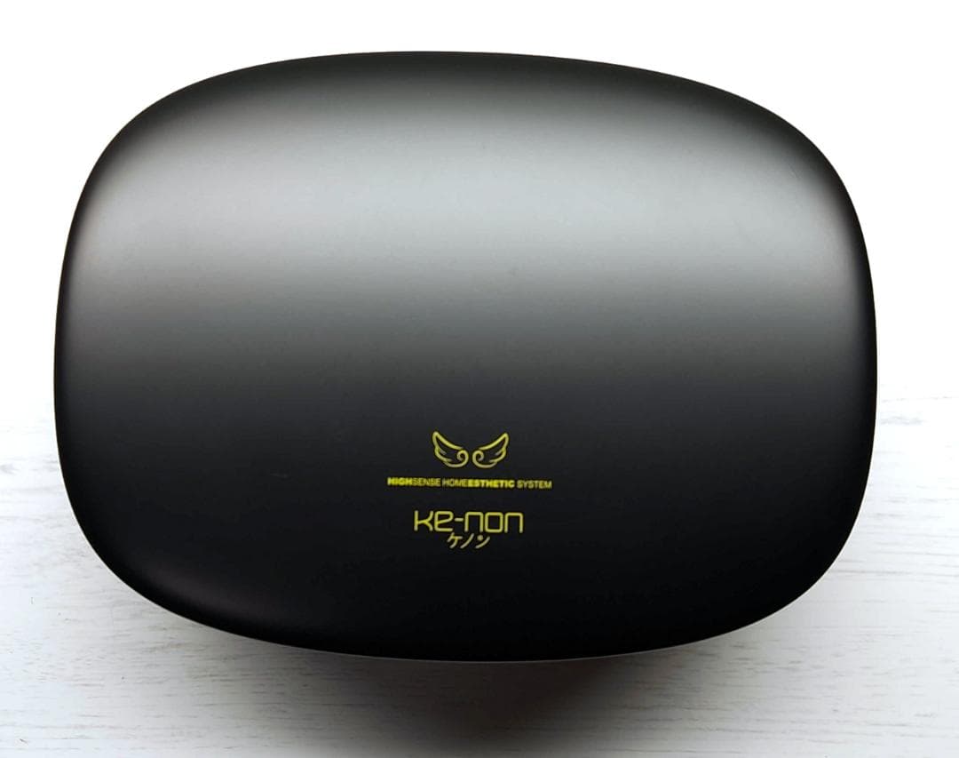 【ほぼ未使用】脱毛器 ケノン Ke-non 8.4 眉毛脱毛器付 マットブラック