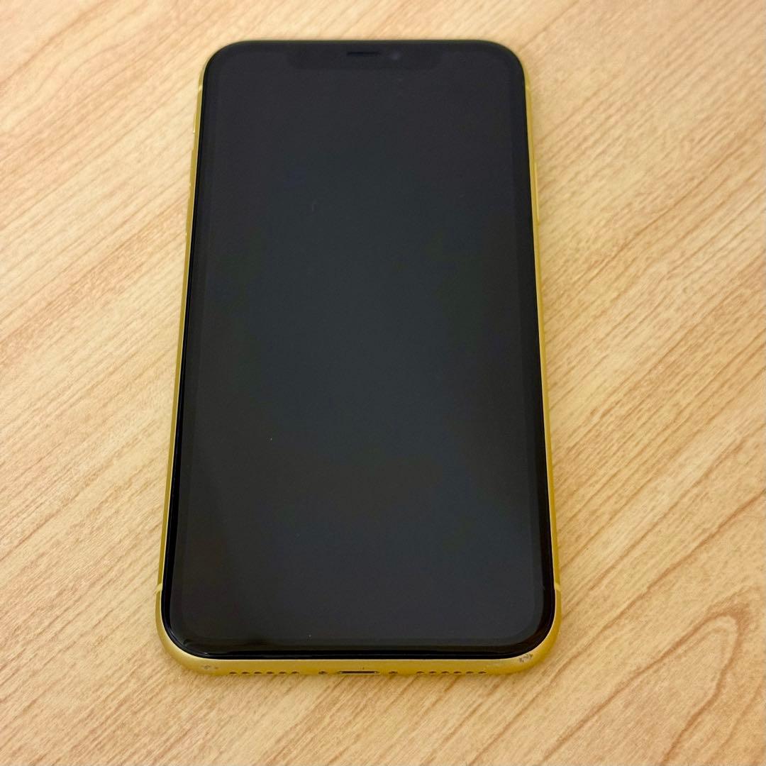 【画面割れ傷なし・正常動作品】iPhone 11 128GB イエロー
