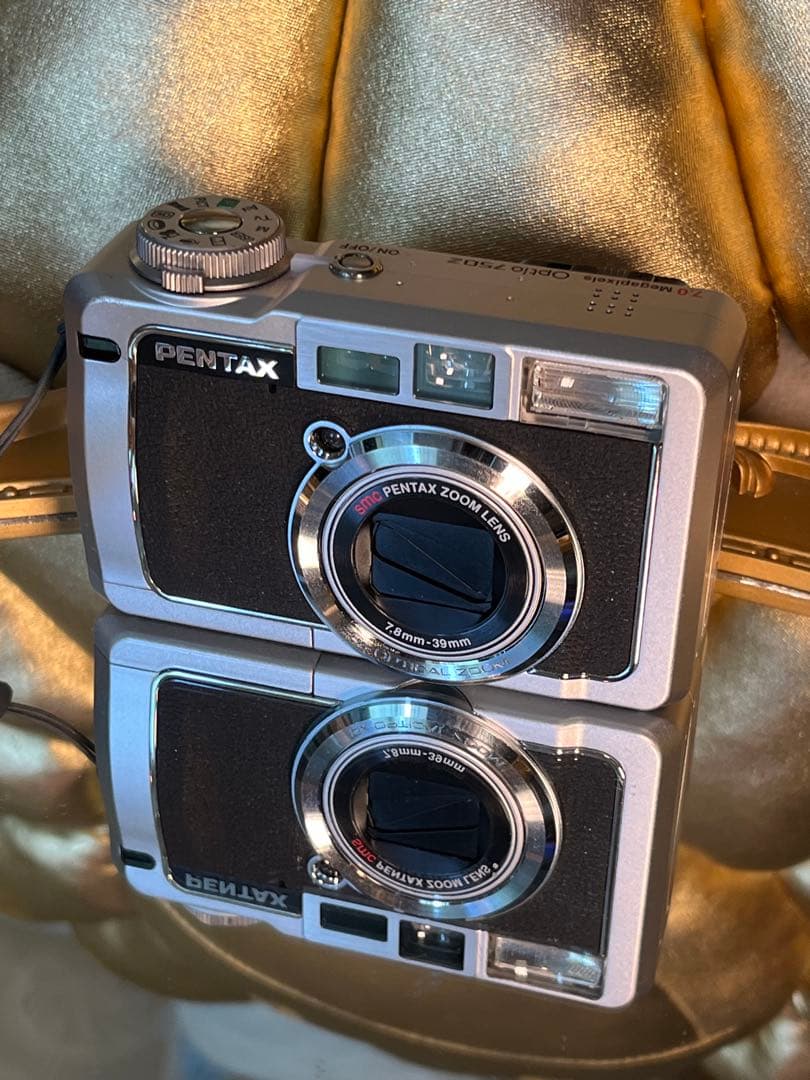 PENTAX Optio 750Z 付属品完備 バッテリー2個 バリアングル液晶