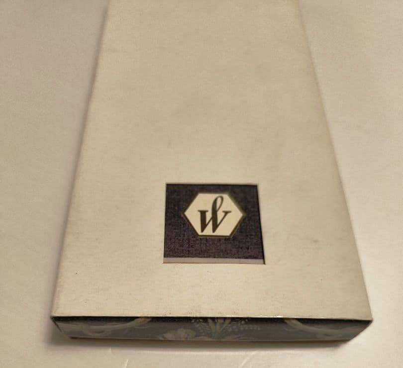 【中古】WATERMAN 万年筆 青色 ケース付き