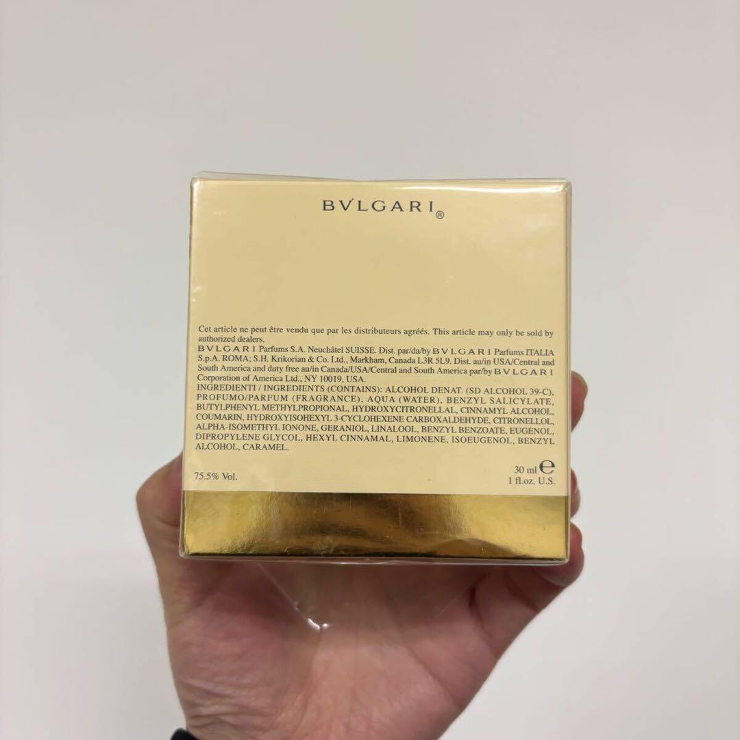 未使用 保管品 BVLGARI 香水 プールファム パフューム サイズ 30ml