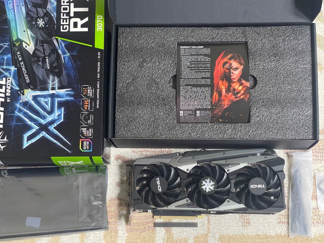 グラフィックボード・グラボ・ビデオカード iCHILL GeForce RTX 3070 8GB GDDR6