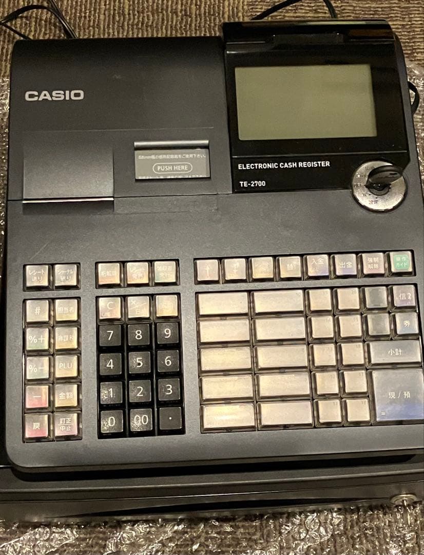 TE-2700 レジスター 黒 (中古)