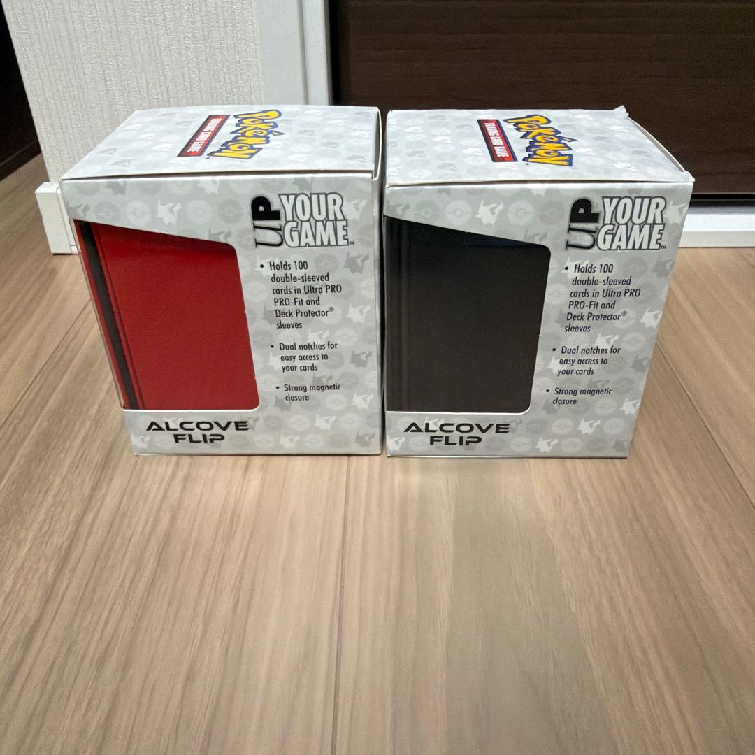 ポケモン アルコーブ フリップデッキケース リザードン&ピカチュウセット