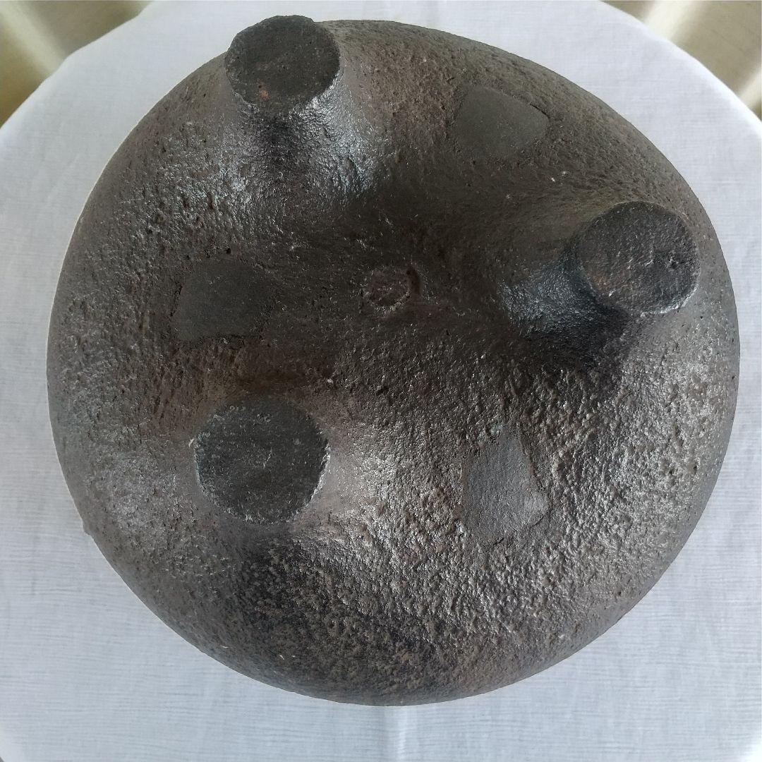鋳鉄製　茶釜　年代物　アンティーク