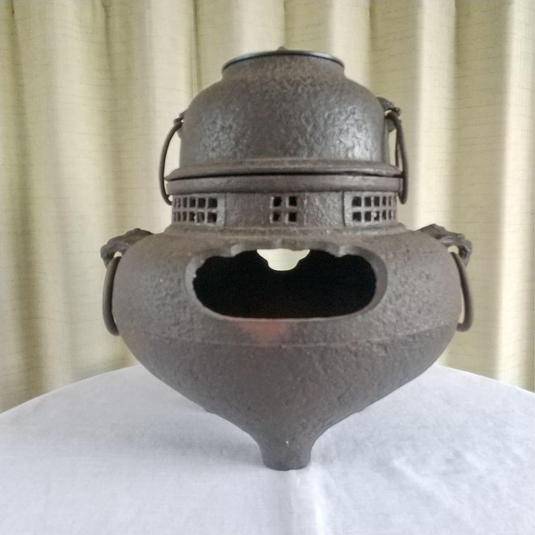 鋳鉄製　茶釜　年代物　アンティーク