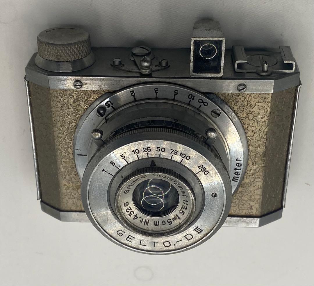 GELTO-DⅢ シルバーゲルトカメラ 1950年代 ジャンク