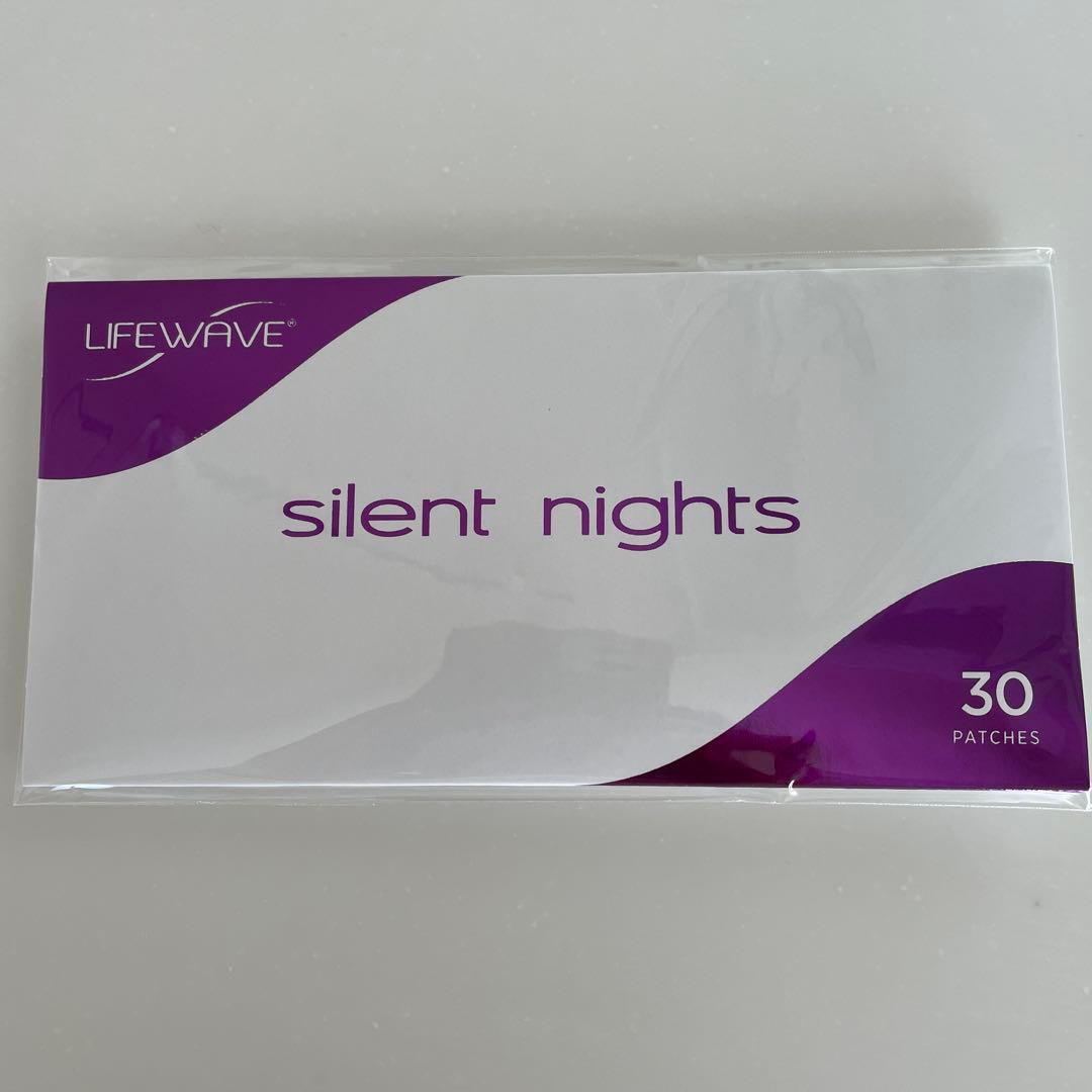 健康アクセサリー LIFEWAVE silent nights 30 PATCHES