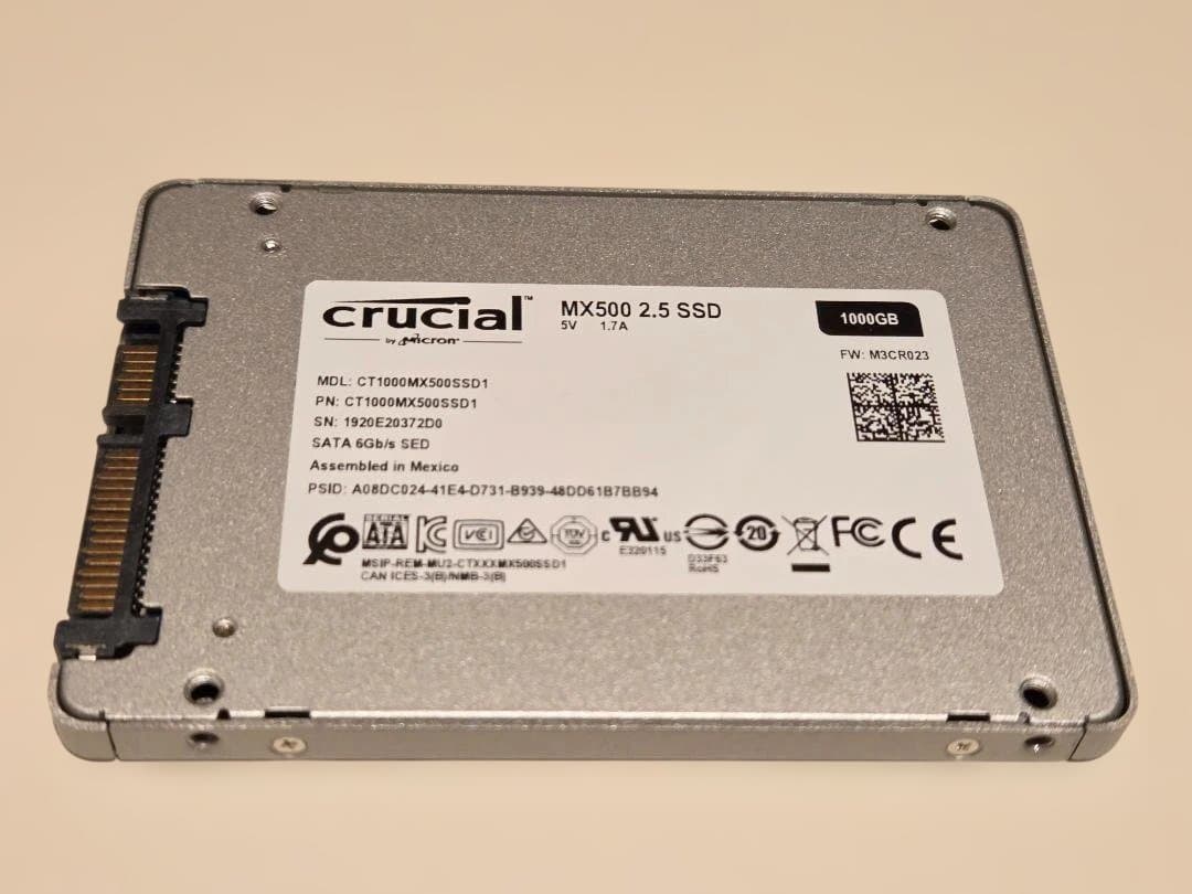 Crucial MX500 CT1000MX500SSD1 1TB SSD③