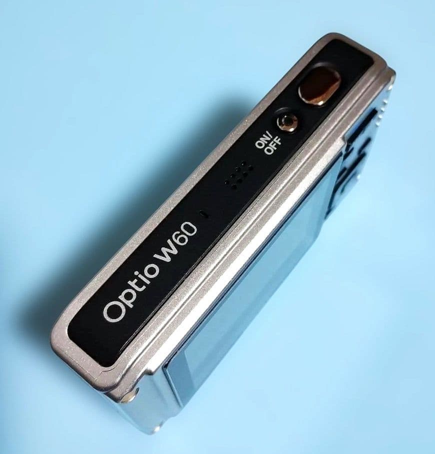 PENTAXペンタックス Optio W60 防水カメラ オーシャンブルー