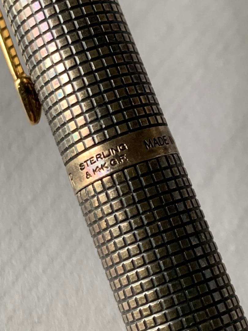 パーカー 75 万年筆 初期型 Sterling&14KGF 希少品