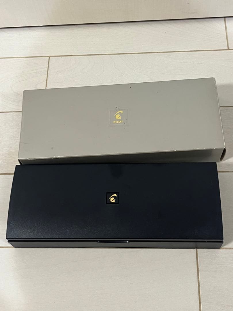 PILOT CUSTOM 14k 585 ケース付き　赤茶色