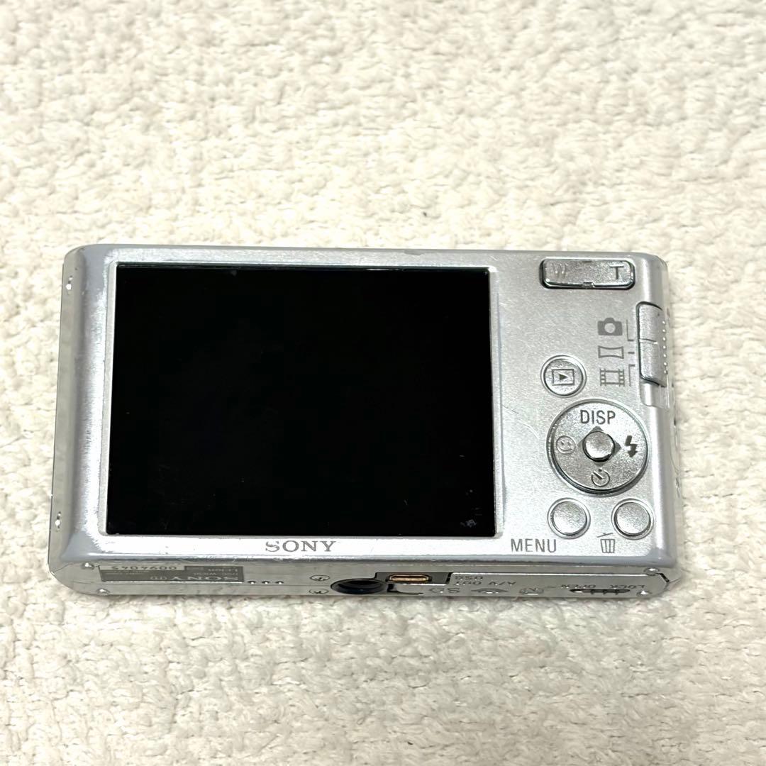 【動作確認済】SONY Cybershot DSC-W830 シルバー コンデジ