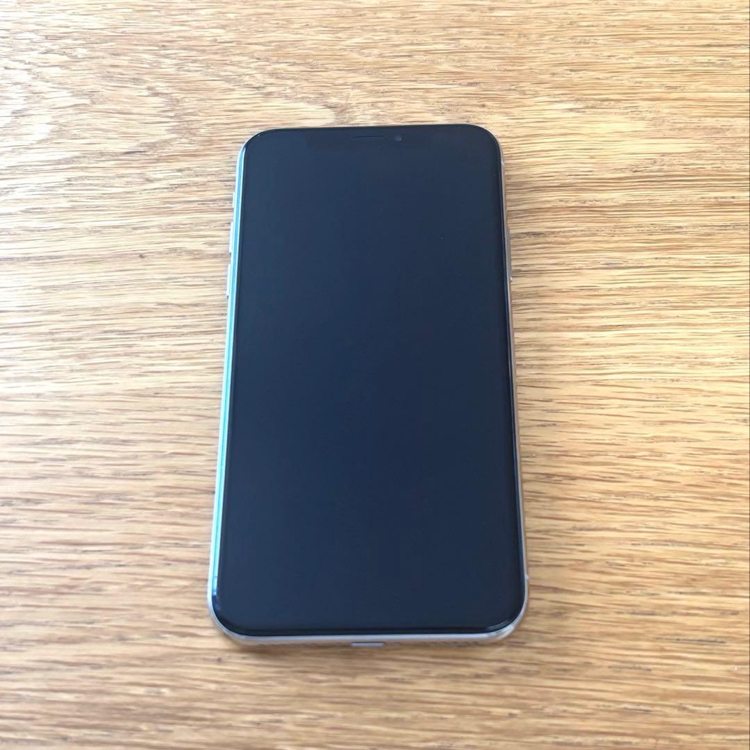 お値下げしました！iPhoneX本体　64GB 最大容量79%以下　シルバー