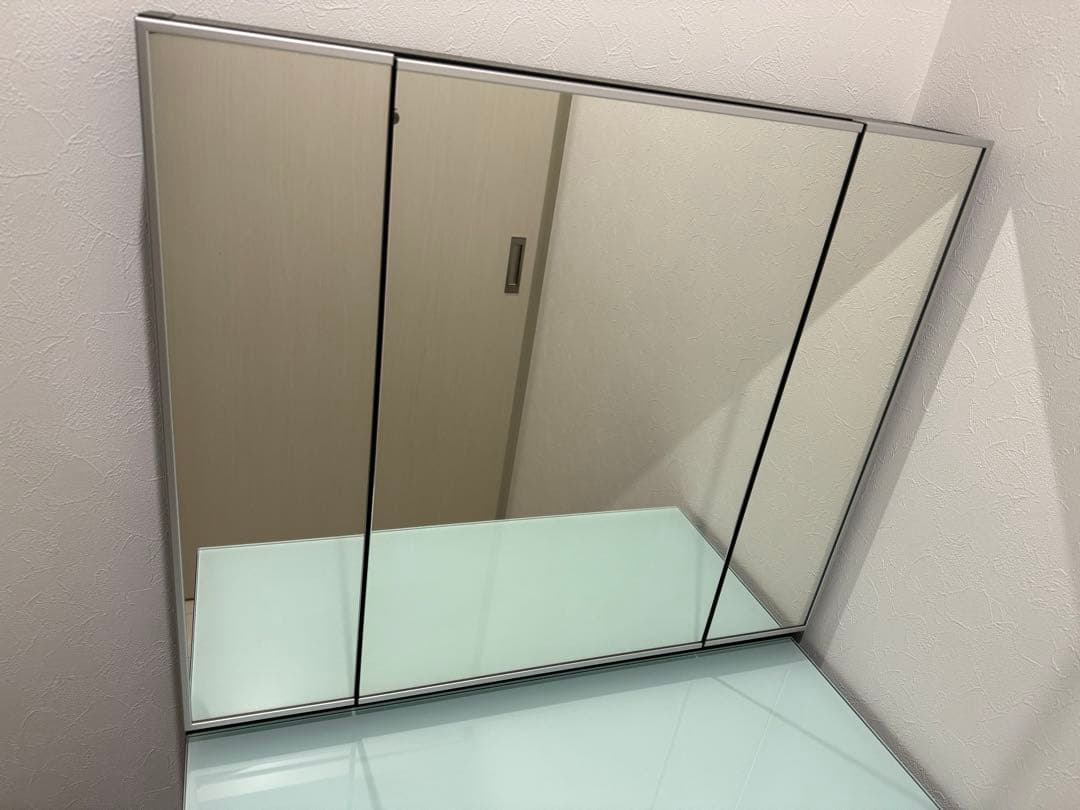 松永家具 （matsunaga） piatto ピアット ドレッサー７５ 三面鏡